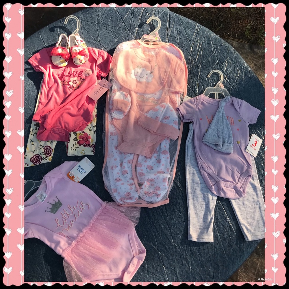 6-9 Months Baby Girl🐣💗 Bundle clothes
